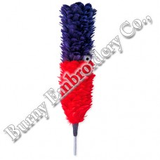 Blue Red Plumes